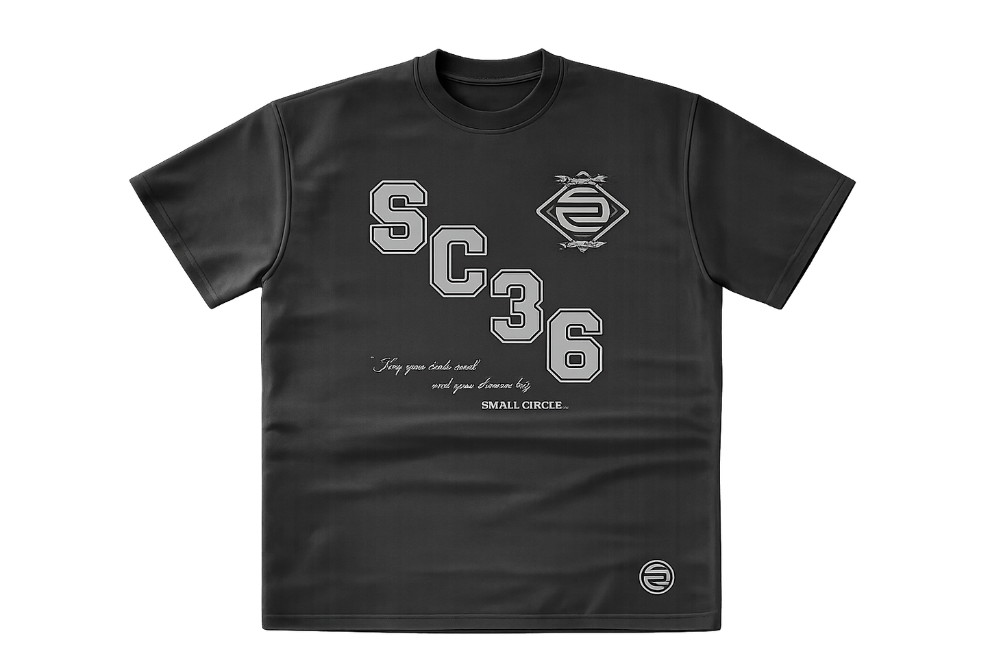 Charcoal SC² Tee