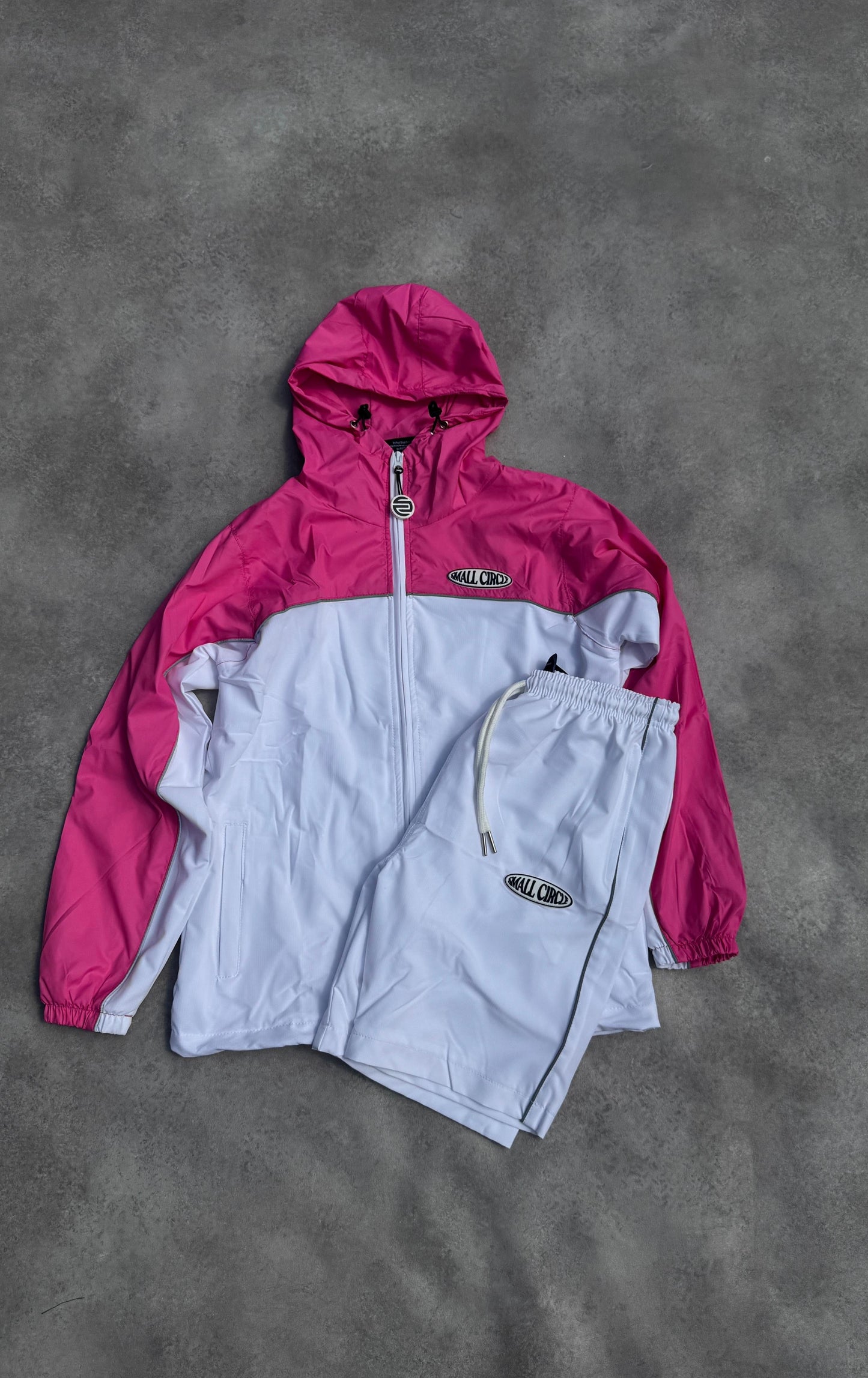 Hybrid Tracksuit Pink/ White