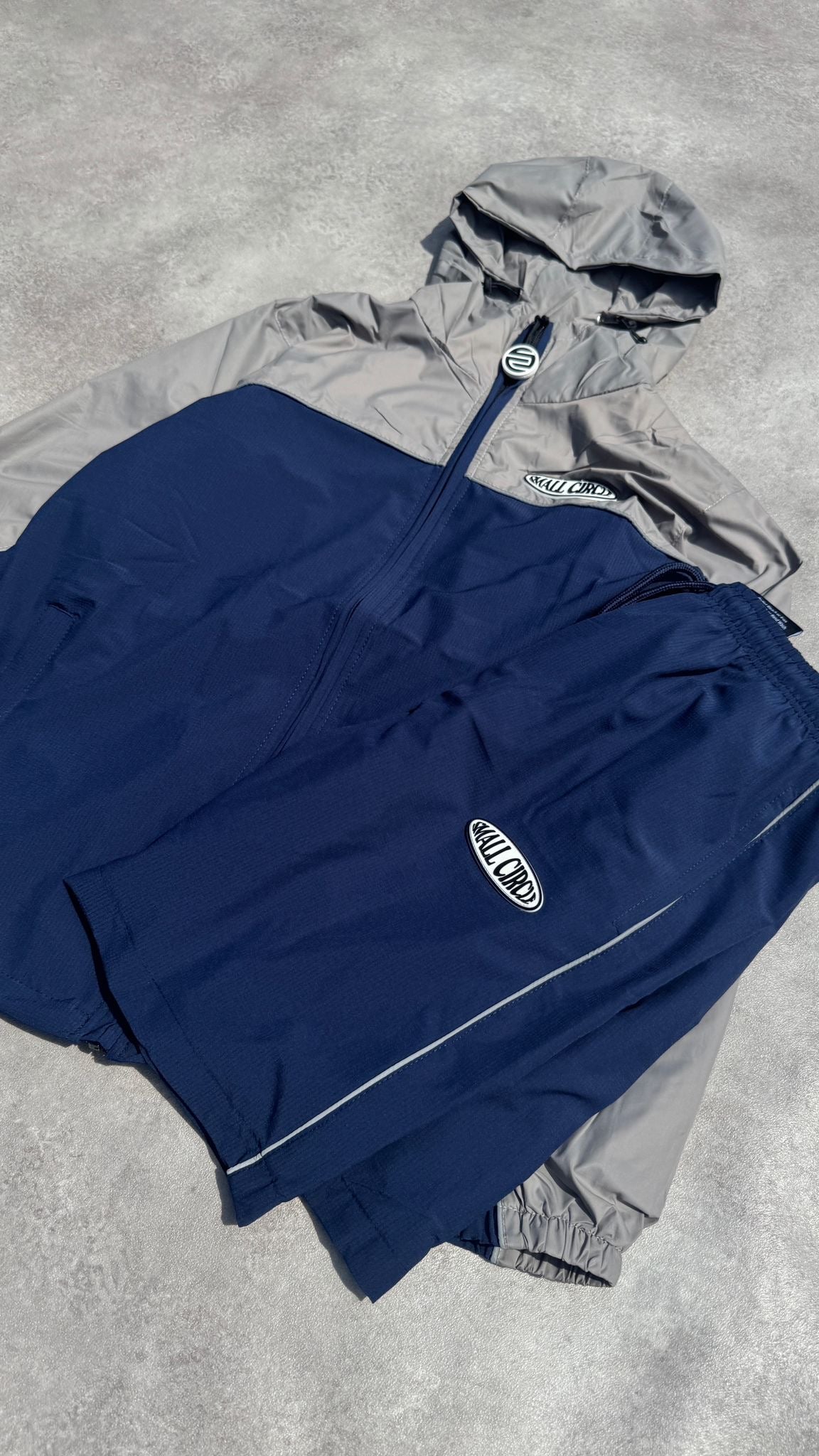 Hybrid Tracksuit Navy/ Grey