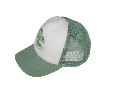 Green Varsity Trucker