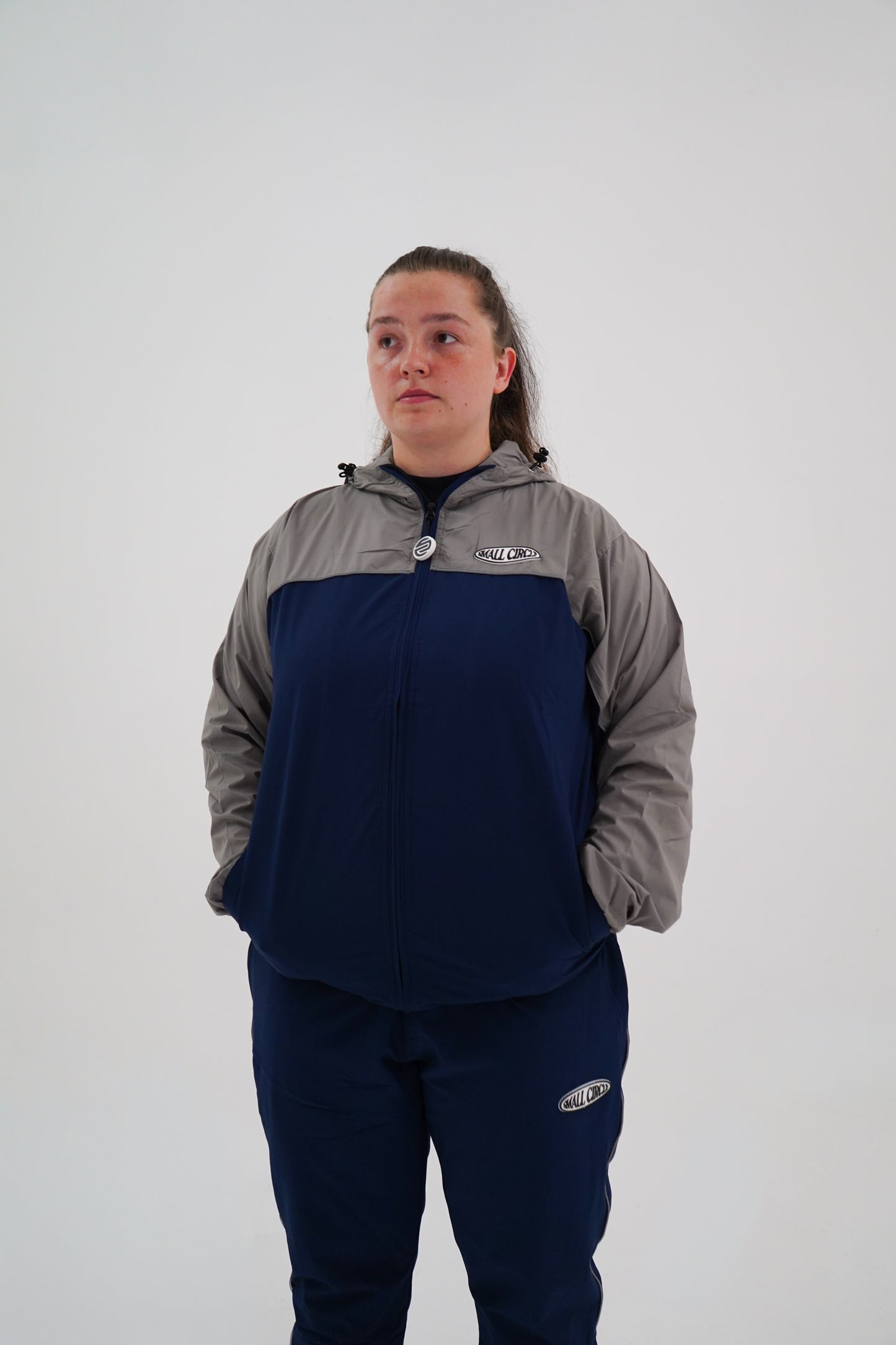 Hybrid Tracksuit Navy/ Grey