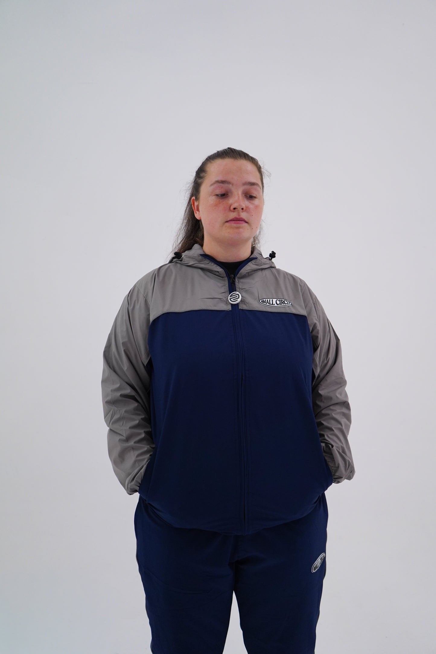 Hybrid Tracksuit Navy/ Grey