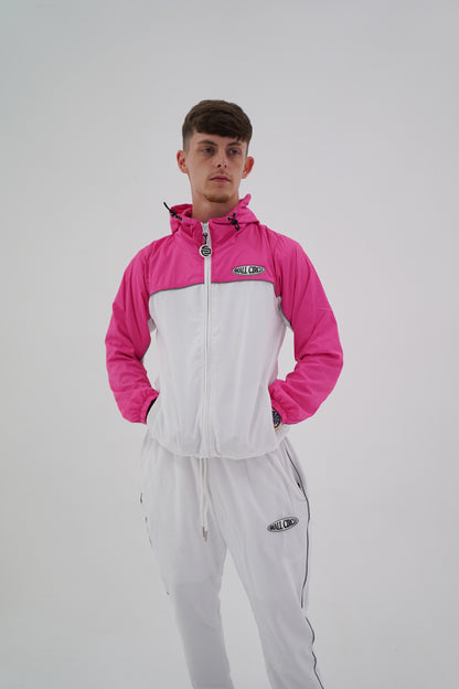 Hybrid Tracksuit Pink/ White