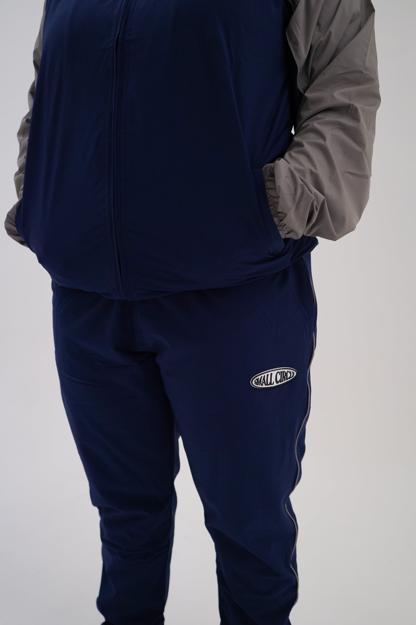 Hybrid Tracksuit Navy/ Grey