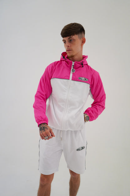 Hybrid Tracksuit Pink/ White
