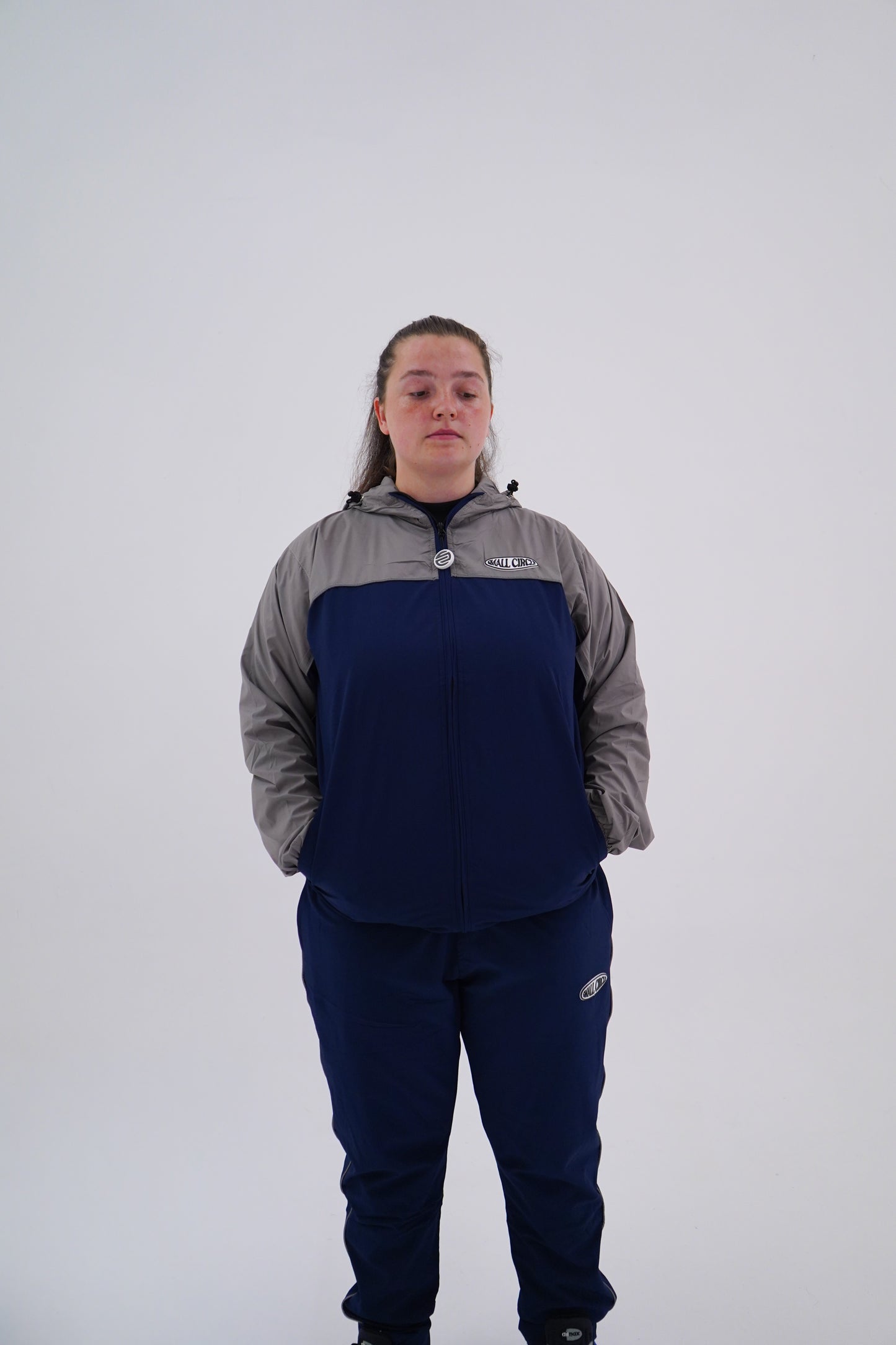 Hybrid Tracksuit Navy/ Grey
