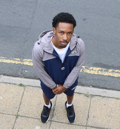 Hybrid Tracksuit Navy/ Grey