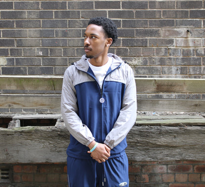 Hybrid Tracksuit Navy/ Grey