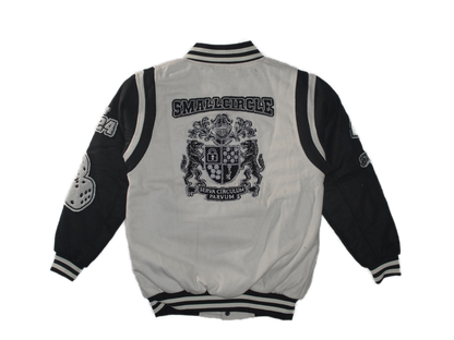SC Black-Cream Varsity Jacket
