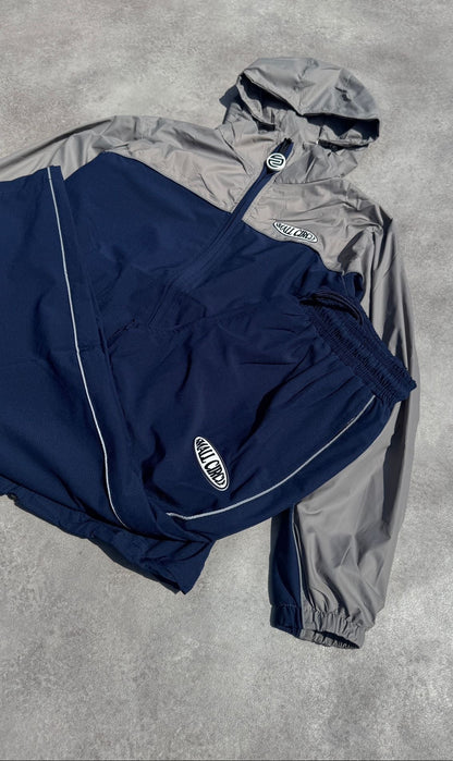Hybrid Tracksuit Navy/ Grey
