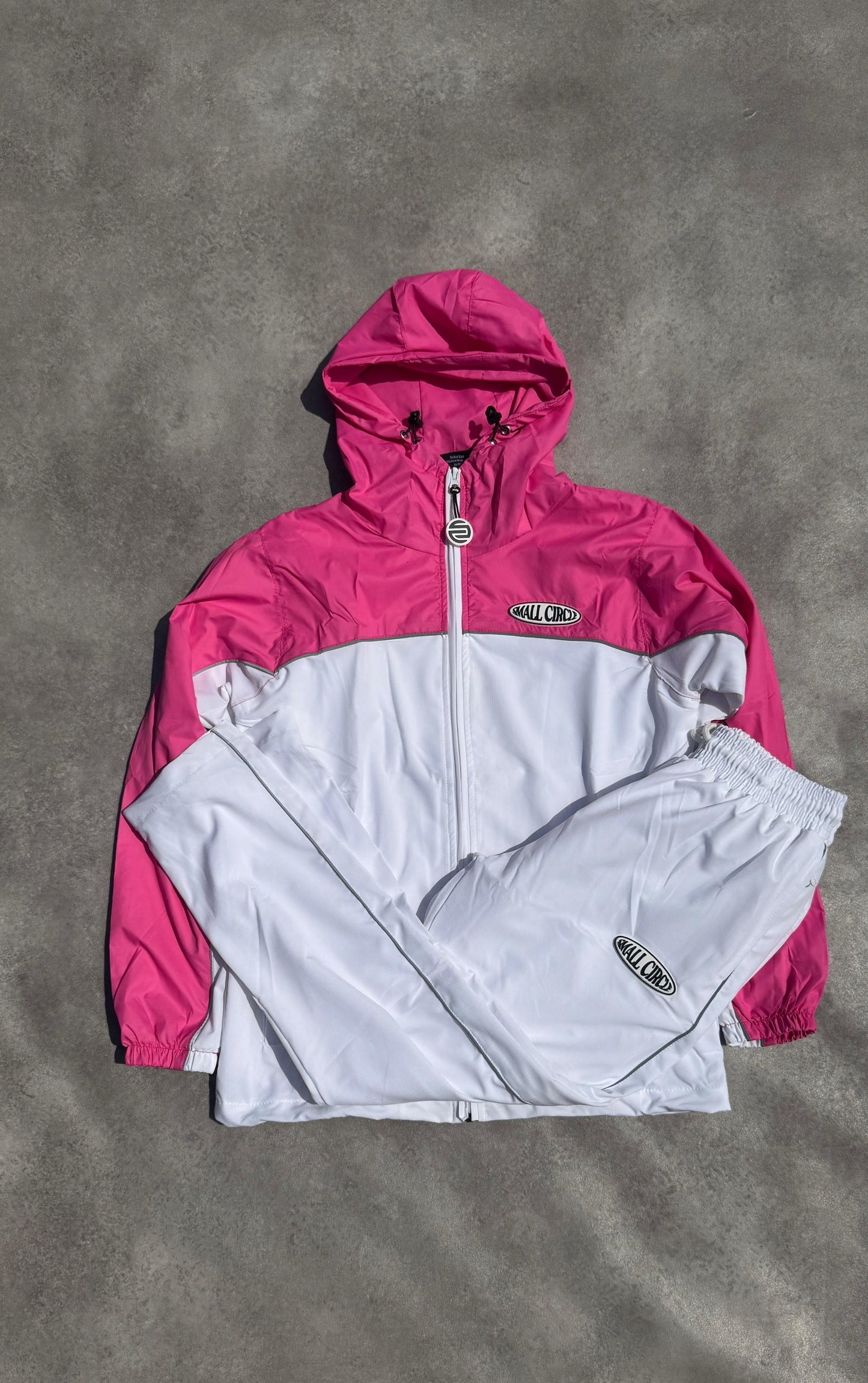 Hybrid Tracksuit Pink/ White